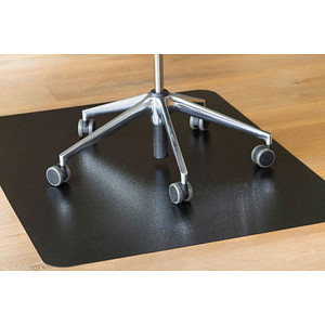Image clear style Bodenschutzmatte für glatte Böden Black rechteckig, 122,0 x 92,0 cm