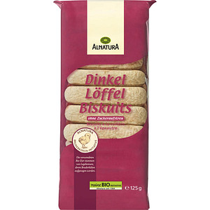 Image ALNATURA Bio Löffelbiskuits Kekse 125,0 g