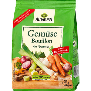 Image ALNATURA Bio Gemüsebouillon ohne Hefeextrakt Nachfüllpack 290,0 g