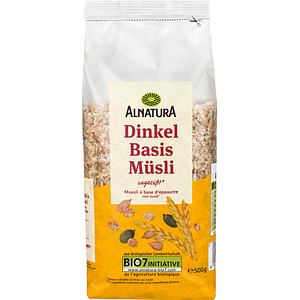 Image ALNATURA Bio Dinkel Basis Müsli 500,0 g