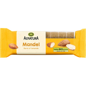 Image ALNATURA Bio Mandel Nussriegel 75,0 g