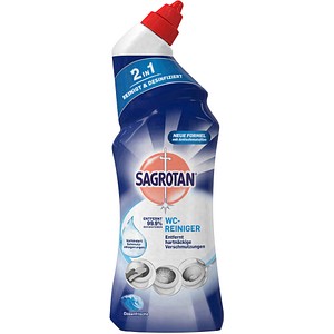 Image SAGROTAN 2-in-1 WC-Reiniger "Ozeanfrische", 750 ml Flasche