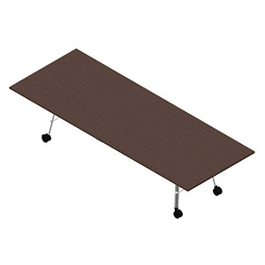 Image Quadrifoglio Konferenztisch SERENITY eukalyptus rechteckig, A-Gestell weiß, 320,0 x 120,0 x 75,0 cm
