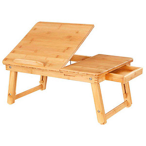 Image SONGMICS Notebook-Betttablett LLD01N braun