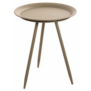 Image HAKU Möbel Beistelltisch Metall grün 38,0 x 38,0 x 47,0 cm