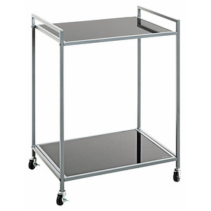 Image HAKU Möbel Servierwagen grau 50,0 x 36,0 x 69,0 cm