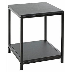Image HAKU Möbel Beistelltisch Holz schwarz 38,0 x 38,0 x 47,0 cm