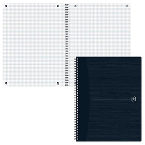 Image Oxford Spiralbuch Origins, DIN A4, kariert, schwarz
