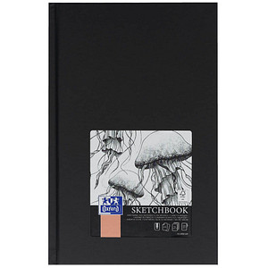 Image Oxford Skizzenbuch Hardcover, DIN A5, 96 Blatt, schwarz