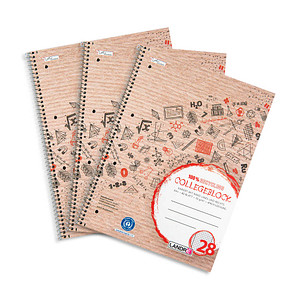 Image 3 LANDRÉ® Collegeblock Recycling kariert DIN A4 Innen- und Außenrand