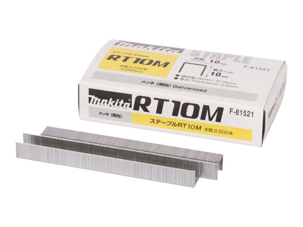 Image MAKITA RT10M - Staples - 2500 Stücke - 10.5 mm - Länge: 10 mm - Breite: 10 mm
