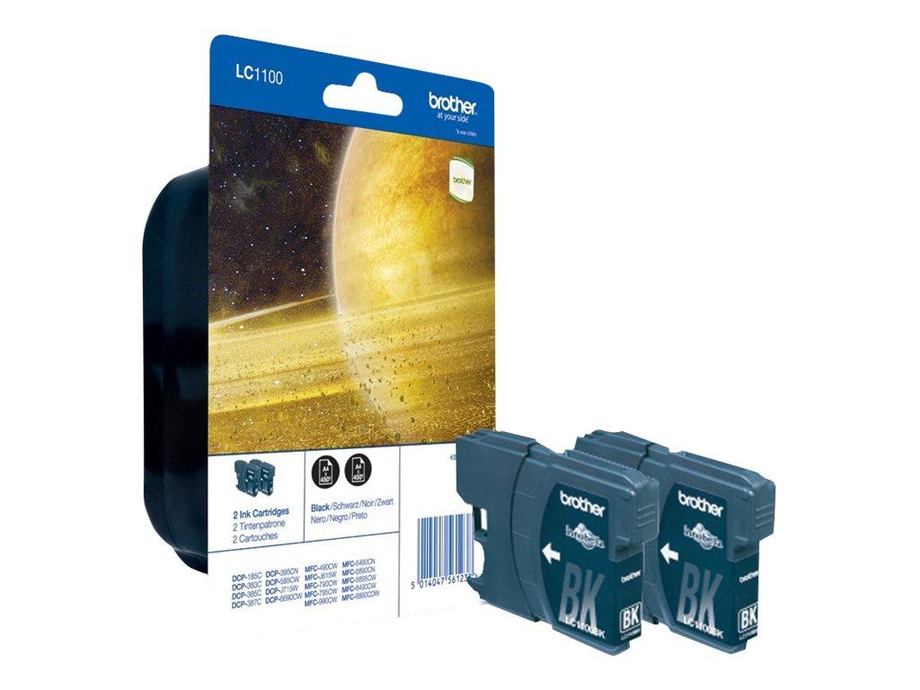 Image BROTHER Black Ink Cartridge 2p