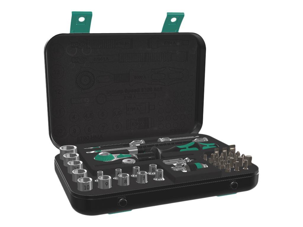 Image WERA Knarrensatz 42-teilig mit 1/4"  - Antrieb, metrisch