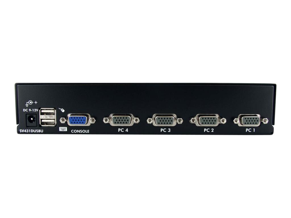 Image STARTECH.COM 4 Port VGA / USB KVM Switch - 4-fach VGA KVM Umschalter mit OSD zu