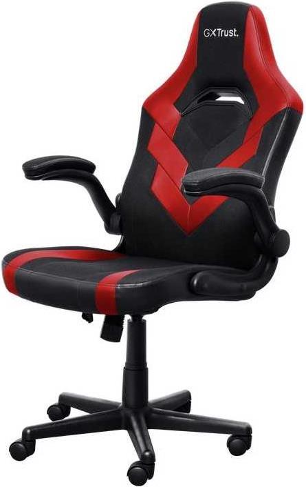 Image TRUST GXT 703R RIYE - Universal-Gamingstuhl - 140 kg - Schwarz/Rot - Schwarz - 