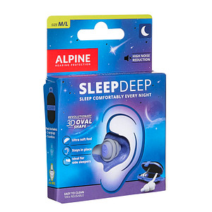 Image ALPINE SLEEP DEEP Mini Ohrstöpsel 27 dB Kunststoff, 1 St.