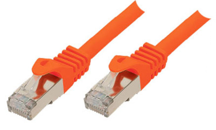 Image shiverspeaks BASIC-S Patchkabel Cat.7 S/FTP PIMF orange 3,0m