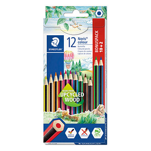 Image STAEDTLER Buntstift Noris colour, 10 + 2 Kartonetui