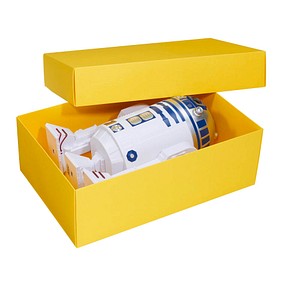Image 3 BUNTBOX M Geschenkboxen 1,1 l gelb 17,0 x 11,0 x 6,0 cm