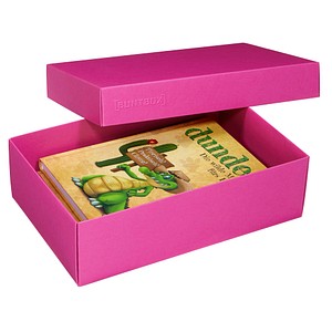 Image 2 BUNTBOX L Geschenkboxen 3,6 l pink 26,6 x 17,2 x 7,8 cm