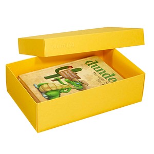 Image 2 BUNTBOX L Geschenkboxen 3,6 l gelb 26,6 x 17,2 x 7,8 cm