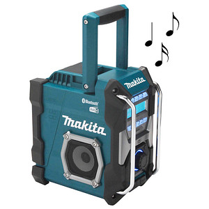 Image makita MR004GZ Baustellenradio blau, schwarz