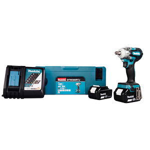 Image makita DTW300RTJ Akku-Schlagschrauber-Set 18,0 V
