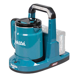 Image makita Akku-Wasserkocher KT001GZ blau 0,8 l