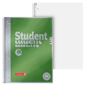 Image BRUNNEN Collegeblock Student Premium Lineatur 20 blanko DIN A4 ohne Rand