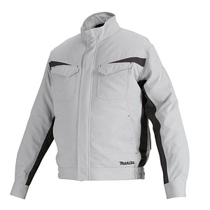 Image makita unisex Akku-Kühljacke DFJ213ZM hellgrau Größe M