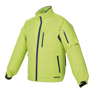 Image makita unisex Akku-Kühljacke DFJ212ZXL neongelb Größe XL