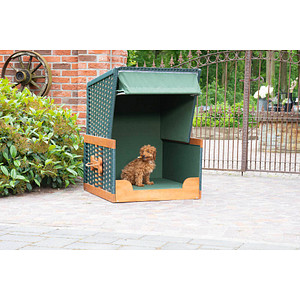 Image Müsing Hundesofa Strandkorb grün 82,0 x 83,0 x 109,0 cm