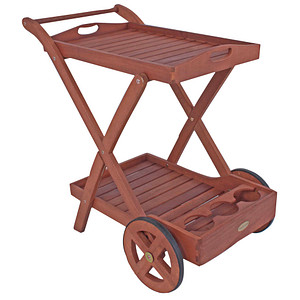 Image Garden Pleasure Servierwagen Toledo braun 54,0 x 88,0 x 80,0 cm