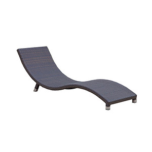 Image Garden Pleasure Sonnenliege Caracas braun Aluminium