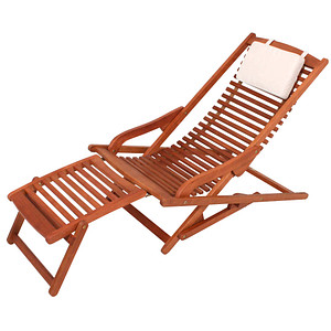 Image Garden Pleasure Sonnenliege Alaska natur Holz