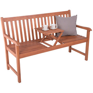 Image Garden Pleasure Gartenbank Padang 985095 natur Holz 142,0 cm