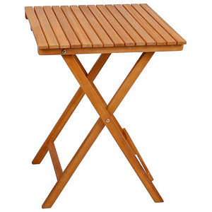 Image Garden Pleasure Gartentisch Alameda braun quadratisch 55,0 x 55,0 x 72,0 cm