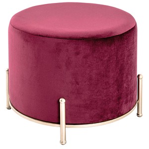 Image HAKU Möbel Hocker 20474 rot