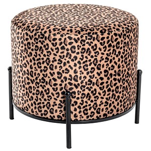 Image HAKU Möbel Hocker 22952 Leopard