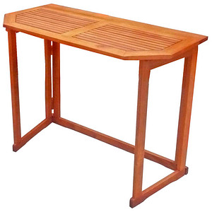 Image Garden Pleasure Gartentisch Santa Fe braun rechteckig 50,0 x 100,0 x 75,0 cm