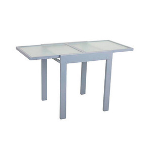 Image Garden Pleasure Gartentisch Lola grau quadratisch 65,0 x 65,0 / 130,0 x 75,0 cm