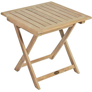 Image Garden Pleasure Gartentisch Solo natur quadratisch 50,0 x 50,0 x 50,0 cm