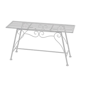 Image Garden Pleasure Gartenbank Lorin 950383 weiß Metall 83,0 cm
