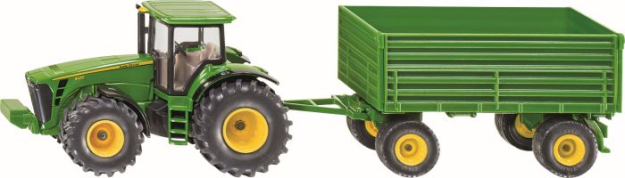 Image siku Traktor John Deere mit Anhänger 1953 Spielzeugauto