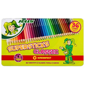 Image 36 JOLLY SUPERSTICKS CLASSIC KINDERFEST Buntstifte farbsortiert