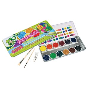 Image JOLLY SUPERTABS Wasserfarbkasten 12 Farben