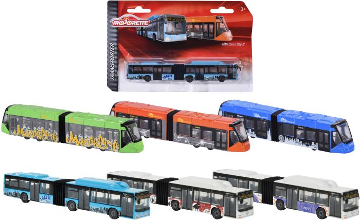 Image Majorette City Bus/Tram 6-sort.