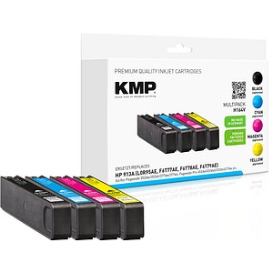 Image KMP Tintenpatrone ersetzt HP 913A (L0R95AE, F6T77AE, F6T78AE, F6T79AE)