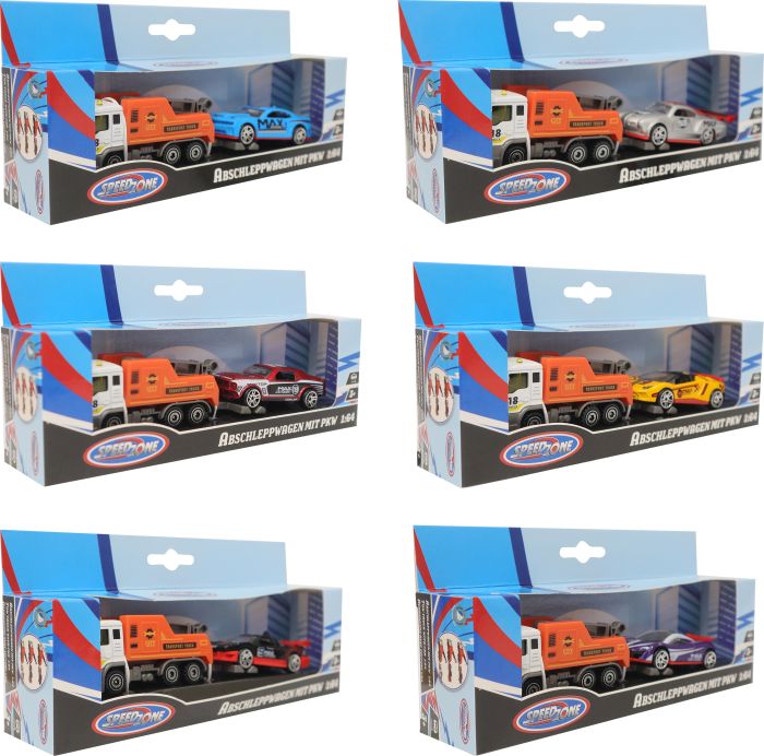 Image SZ D/C Abschleppwagen mit PKW, 6-f.sort.