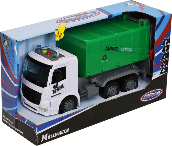 Image SZ Müllwagen 31cm, L&S, Friktion